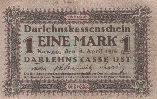 ro. 465 A 1 Mark 1918